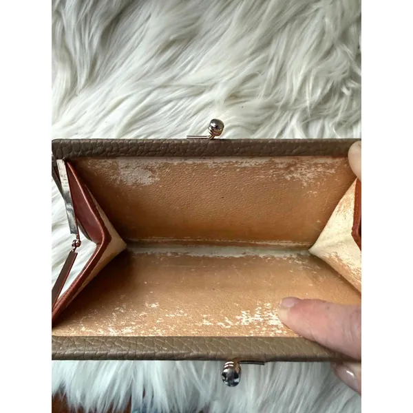Dooney & Bourke Tan & Brown Leather Wallet - Image 4