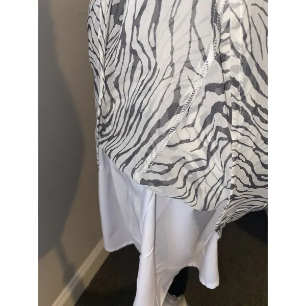 NWT Le Lis Sz Med Animal Print Razorback Sleeveless Mini Dress - Image 14
