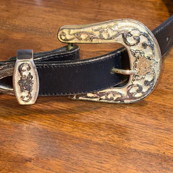 Western Billy‎ Belts Mixed Metals Black - Image 5