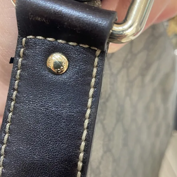 Vintage Gucci GG Supreme Monogram Small Crossbody Flap Bag - Image 15
