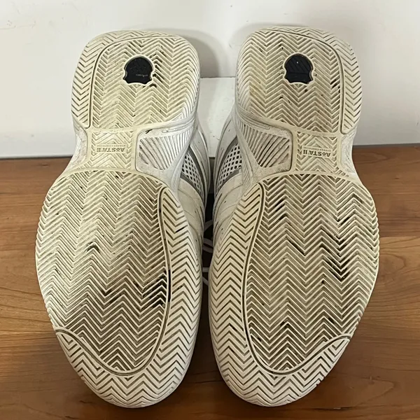 K-Swiss Defier‎ RS Women 11 White Silver Tennis Shoes 92664102 LOW Shock Spring - Image 7