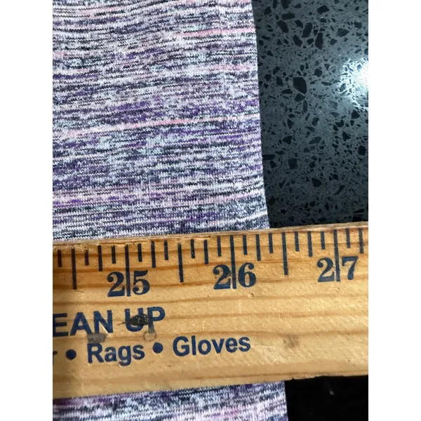 Lululemon Vinyasa Scarf Purple‎ Pink Space Dye Snap Button Infinity Wrap O/S - Image 7