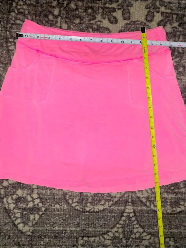 Fresh Produce Women’s Size Small Hot Neon Pink Athletic Skirt Skort - Image 5