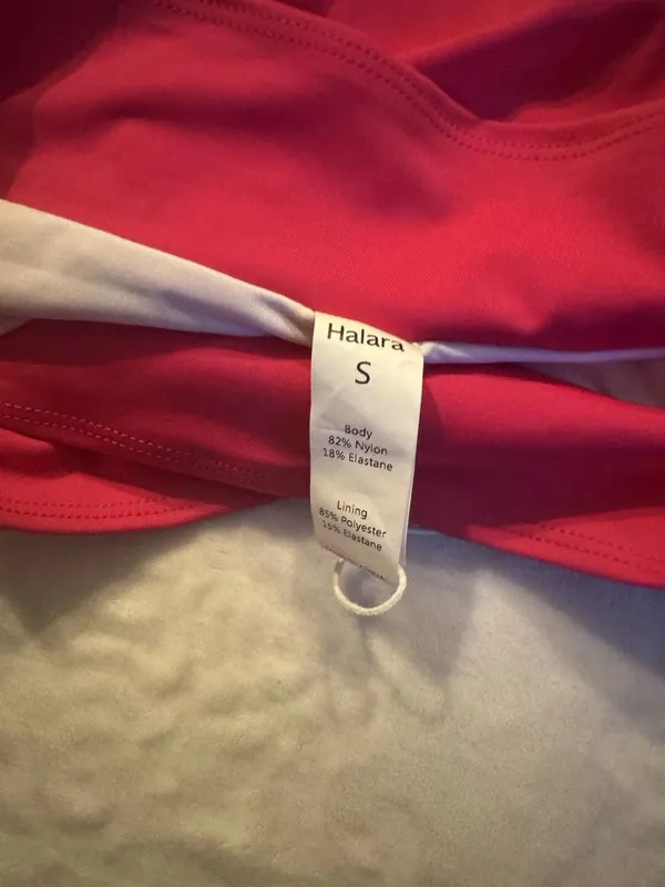 Halara Bikini Bottom -High Rise Red Women's Size Small - Image 6