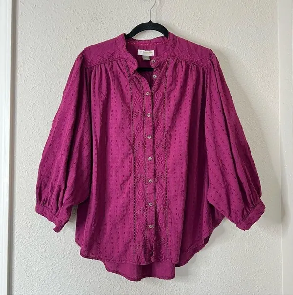 Pilcro by Anthropologie Tavi Button Down Blouse - Image 5