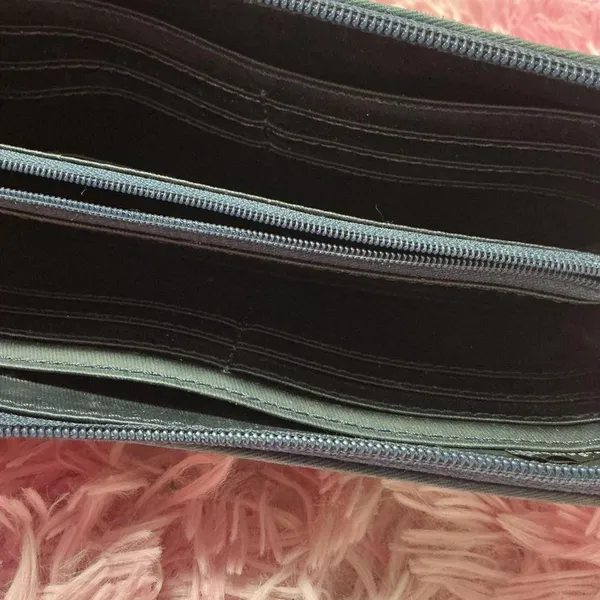 Fossil Wallet Floral Print Zip‎ Around Clutch Organizer - Image 4