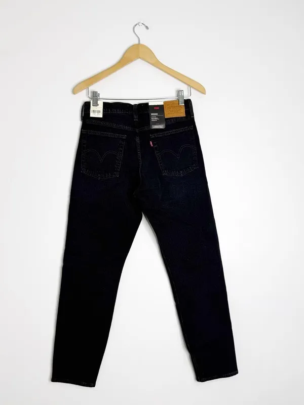Levi’s Wedgie High Rise Tapered Jeans Dark Wash Size 27 NWT - Image 2