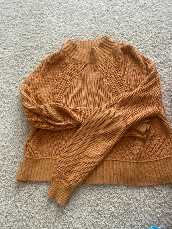 Aeropostale Yellow Mustard Knit Sweater - Image 2