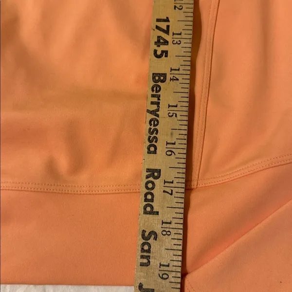 NEW WOMENS Yogalicious Peach Long Sleeve Sweatshirt S - Image 9