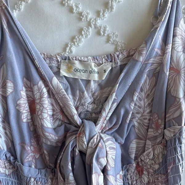 Ocean Drive lilac floral sundress - Image 3