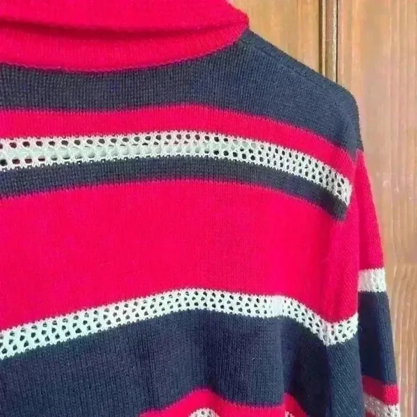 CJ Banks Ladies Striped Cardigan - Image 7