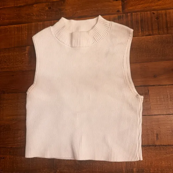 BABATON | ARITZIA Ribbed Crop‎ Mockneck - Image 2