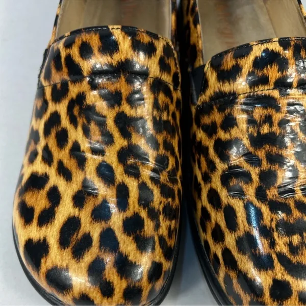 Alegria‎ Keli Leopard Print Patent Slip-On Comfort Shoes | Women’s 38 (8–8.5) - Image 8