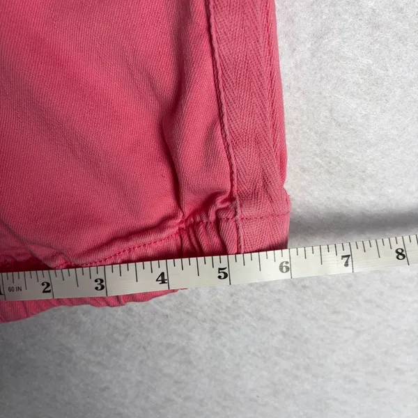 Risen Jeans Twill Jogger Pants Juniors 7/28 Pink RDP5242 Elastic Ankle Stretch - Image 8