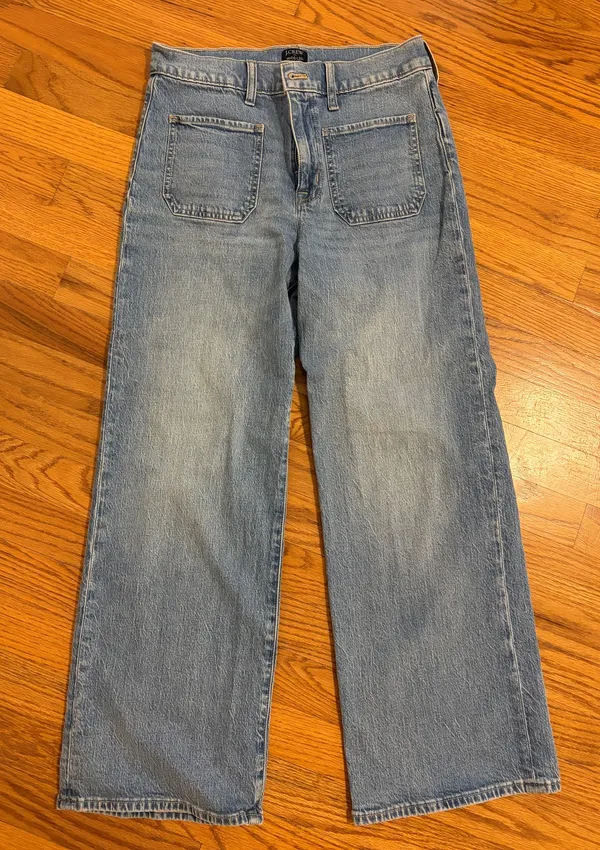 J.Crew Wide-Leg Crop Jeans - Image 2