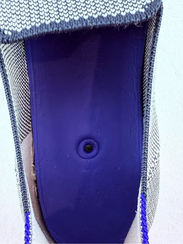 Rothy's The Original‎ Slip On Sneaker in Anchor Blue Size 10 - Image 10