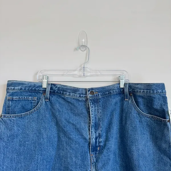 Levis High Waisted Mom Denim High‎ Rise Shorts Size 26W Cotton - Image 5