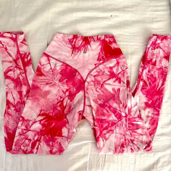 Balance Athletica Vitality Pink Tie Dye Leggings - Image 2