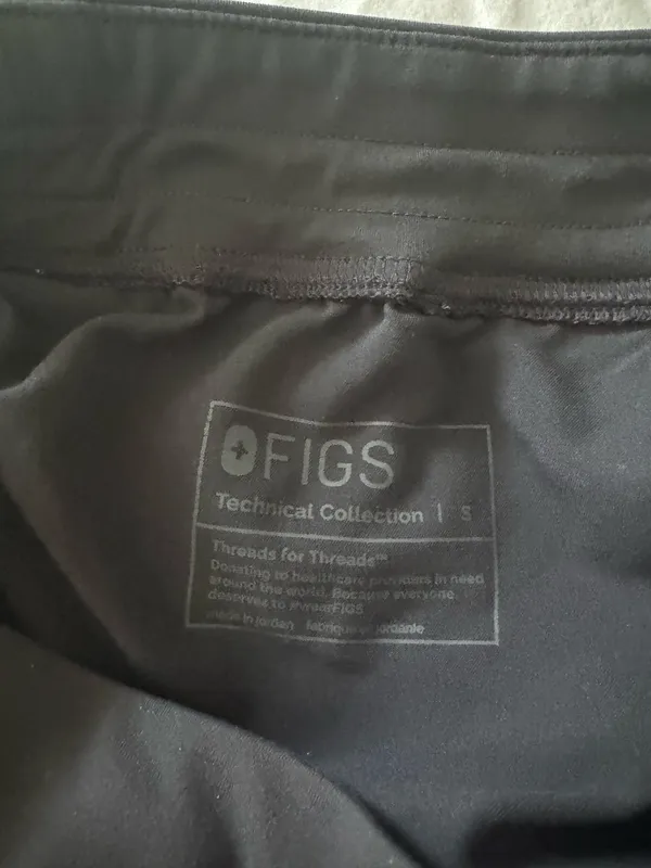 FIGS Isabel High-Waisted Scrub Pants Wide-Leg - Image 6