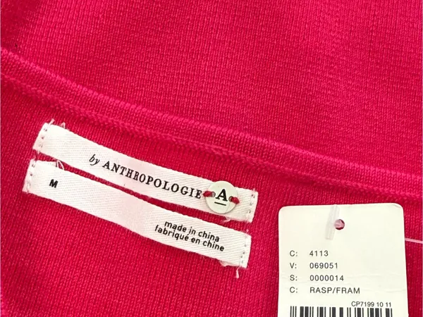 NWT by Anthropologie Knit Square Neck Cami Tank Top Size Medium - Image 5