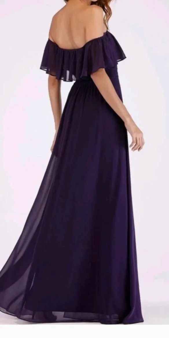 Ever Pretty off the shoulder maxi chiffon dress - Image 2