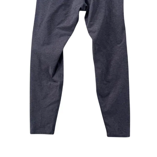 Popflex Gray Crossover Cropped Leggings Size Large Heathered Activewear Yoga - Image 5
