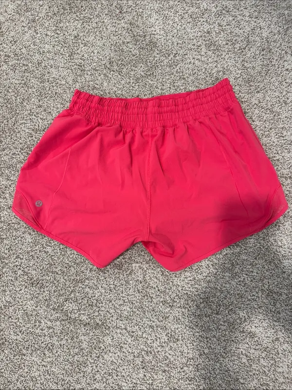 lululemon Hotty Hot High Rise Shorts — Bright Pink- 8 - Image 2