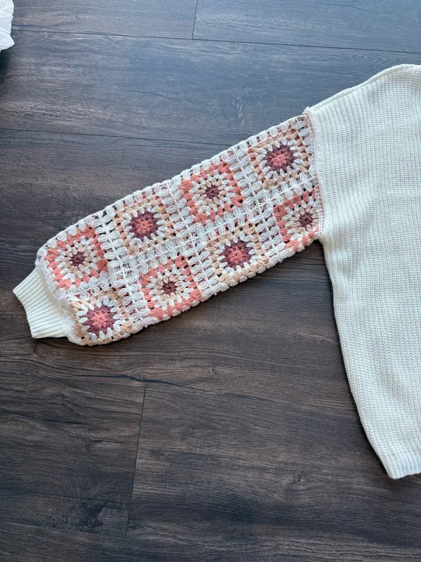 Shein Crochet Sweater - Image 4