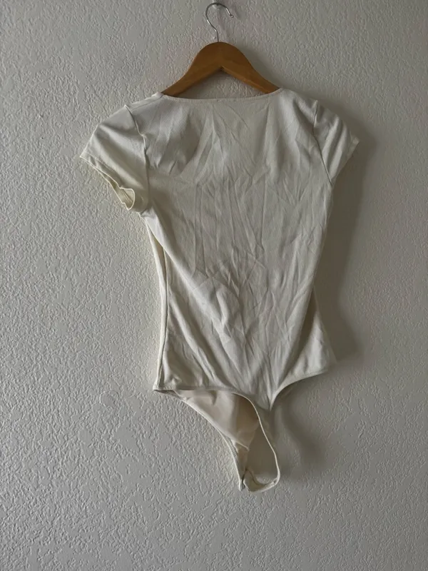 Intimately Free People Ivory Ready Or Not Bodysuit - Image 7