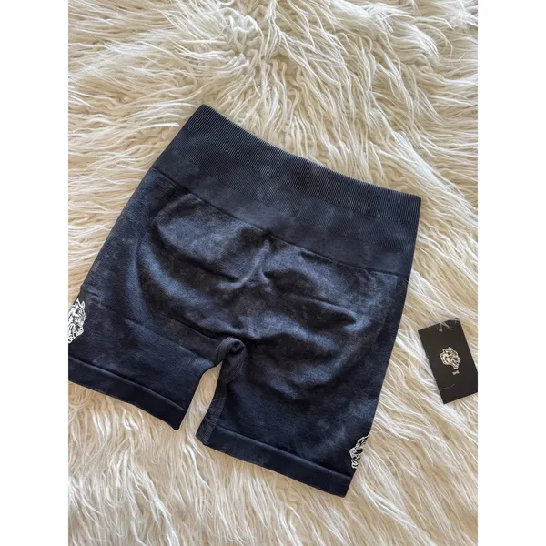 Darc Sport Seamless Everson Training Shorts Black Mineral Wash Small - Image 3