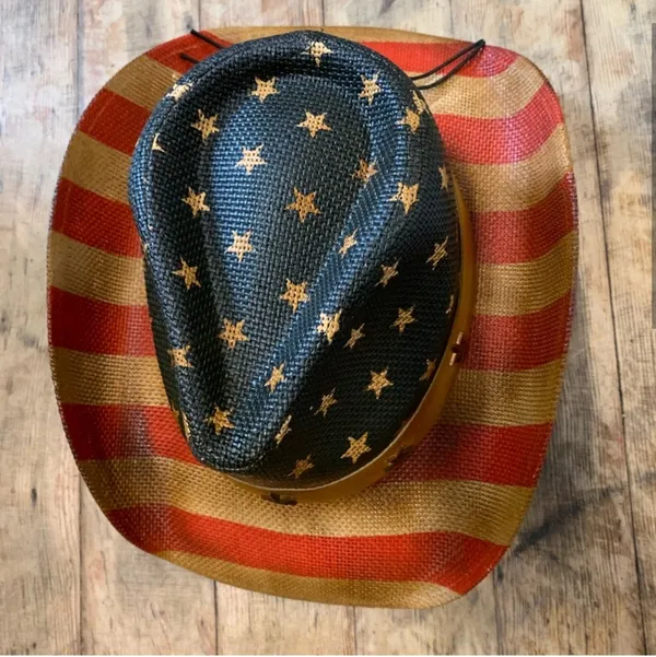 USA Vintage Cowboy Hat - Image 5
