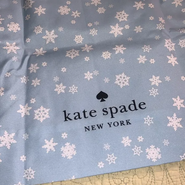 NWT Kate Spade Winter Snowflake Oversized Tote Bag - Image 5