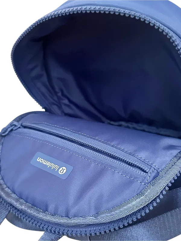 Lululemon Knit Nylon Micro Backpack 4L Blue - Image 5