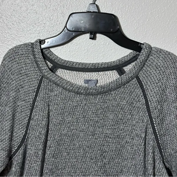 Aerie Women Crewneck Pullover Sweater Gray Size Small‎ - Image 3