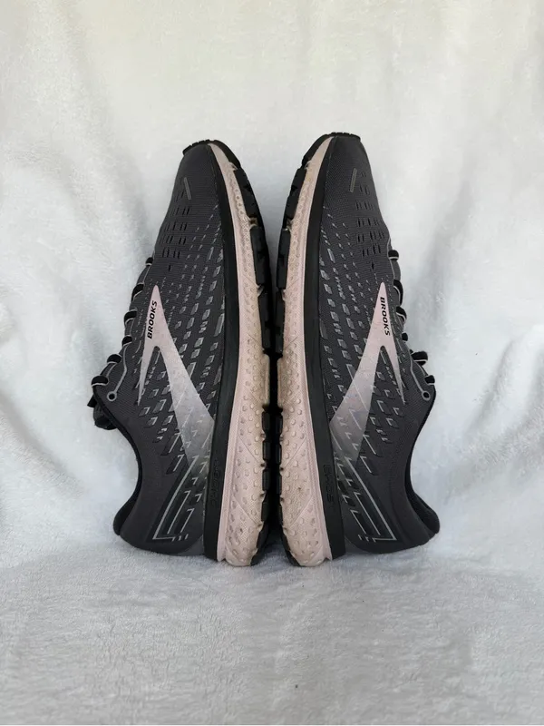 Brooks Womens Ghost 13 1203381D062 Black Running Shoes Sneakers Size 9.5 D - Image 7