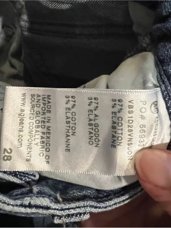 Ag Adriano goldschmied clove shorts size 28 - Image 13
