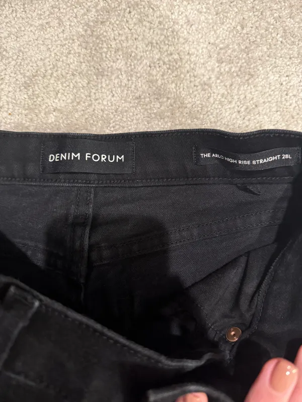 Denim Forum Aritzia High-Rise Jeans - Image 3