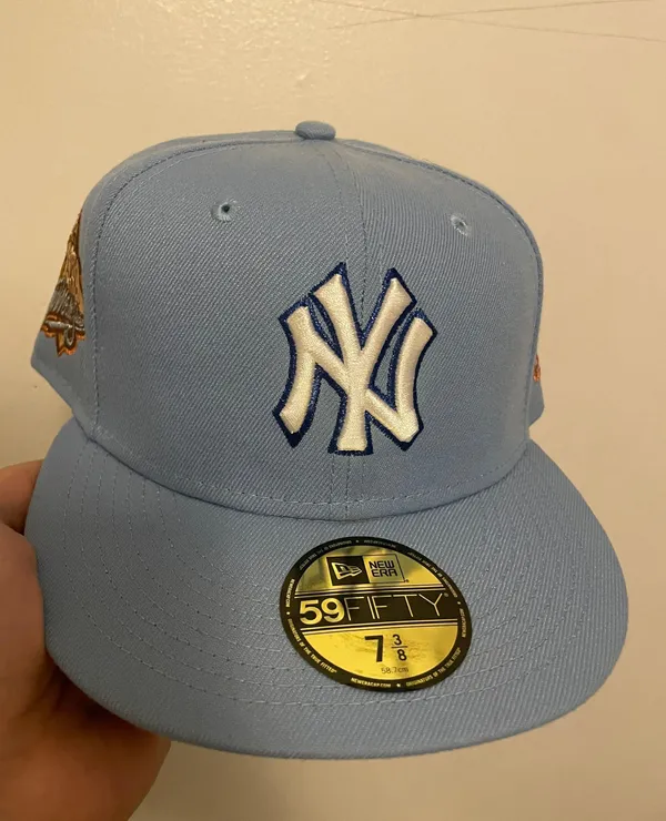 New Era Myfitteds New York Yankees ymca size 7 3/8 brand new rare - Image 3