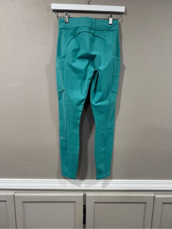 Alo Yoga High Waist Checkpoint Leggings - Image 5