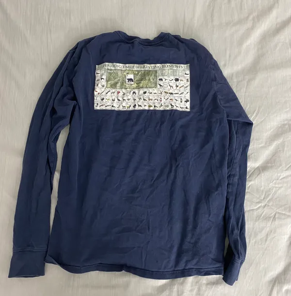 Columbia Dark Blue Long Sleeve Shirt - Image 4