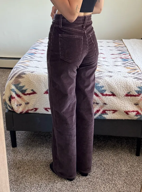 Universal Threads Corduroy High Waisted Wide Leg Pant - Image 2