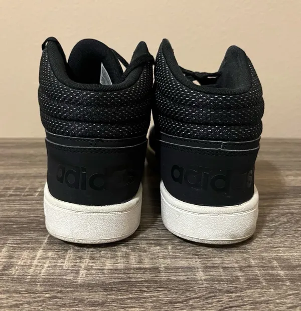 Women’s high top Adidas Black 9.5 - Image 2