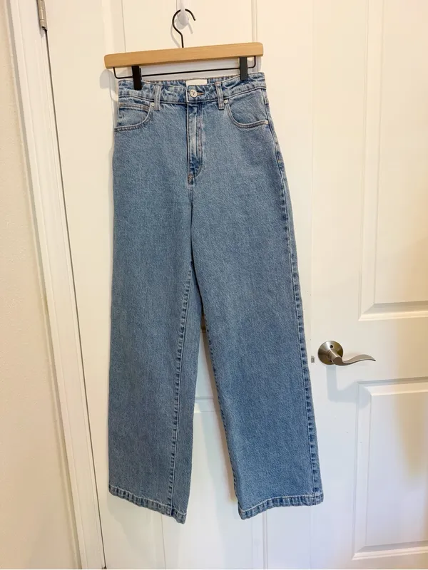 ABRAND JEANS A ‘94 High &‎ Wide Jeans size 27 Medium Wash - Image 2
