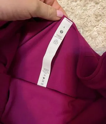 Lululemon Align Tee Size 6 Magenta - Image 4