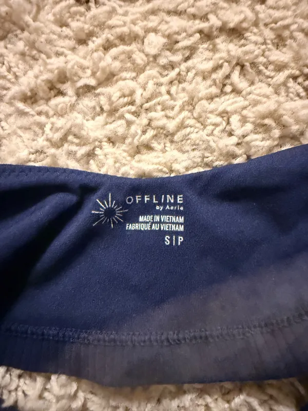 Aerie Ribbed Backless Crop Top - Image 3