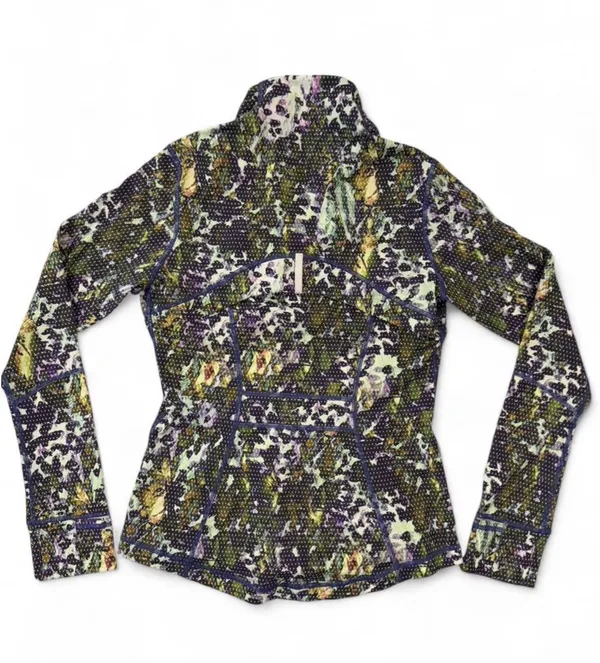 Lululemon Define Jacket in Floral Sport White Multi 8 - Image 6