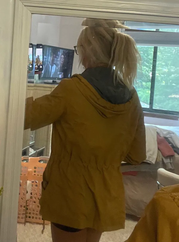 Tan Zip up Jacket  - Image 4