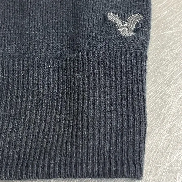 American Eagle Black Long Sleeve V Neck Top - Size Medium - GUC - Image 6