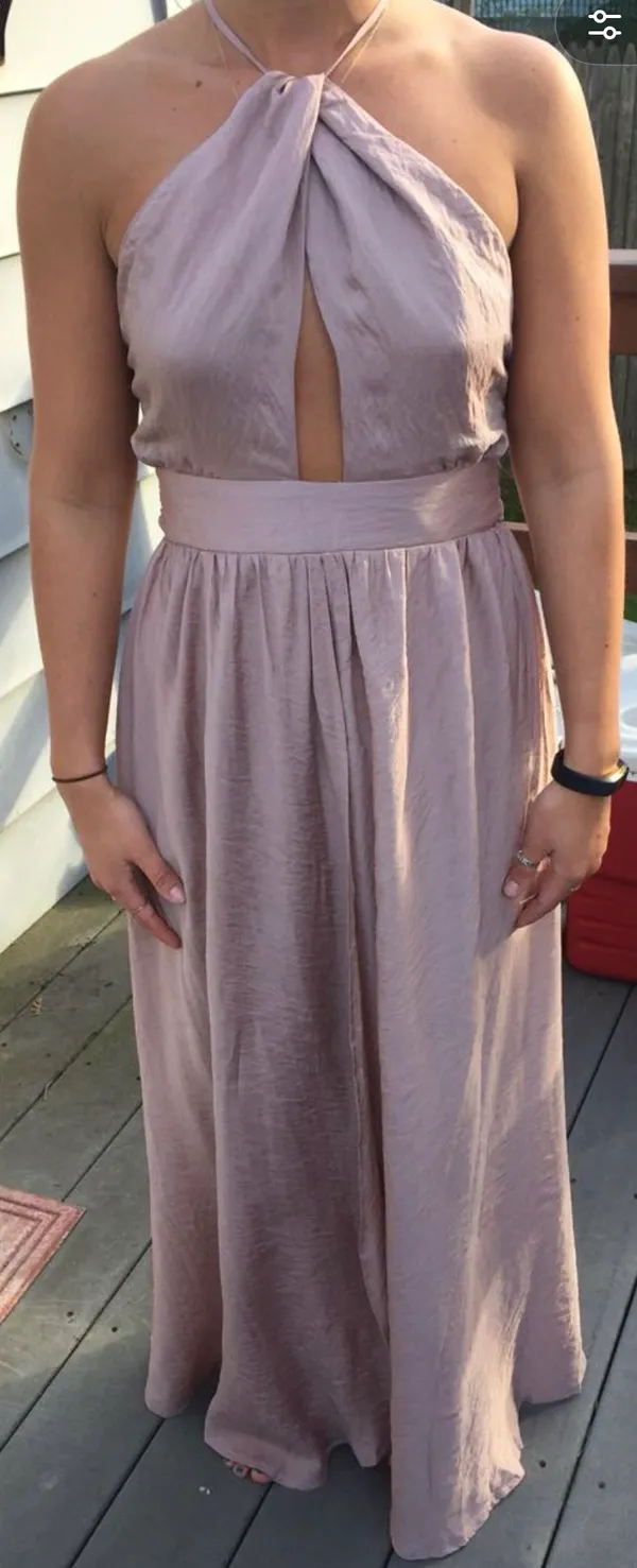 Hello Molly Mauve Maxi Dress - Image 2