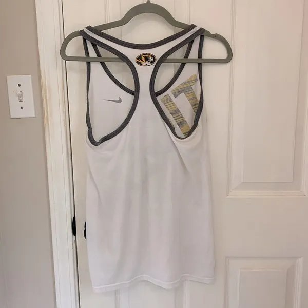 NIKE Mizzou Tigers Loose Fit Razor Back Tigers Tank Top - Image 6